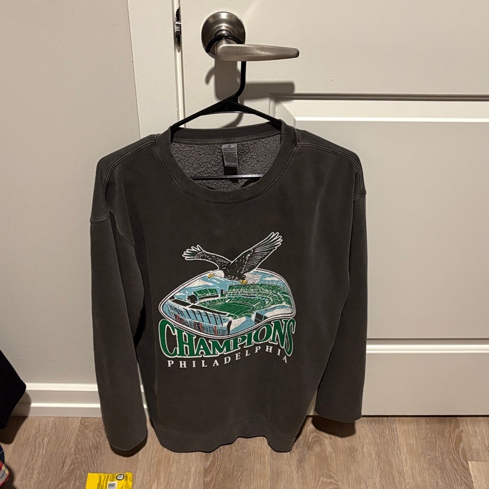 Philadelphia Champions Crewneck Sweater - Black
